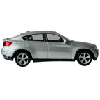 Welly BMW X6 Diecast Model Car German Luxury SUV Toy Silver