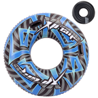 Inflatable Pool Ring 47 Inch 119cm Turbo Extreme Swim Float with Handles for Kids Adults