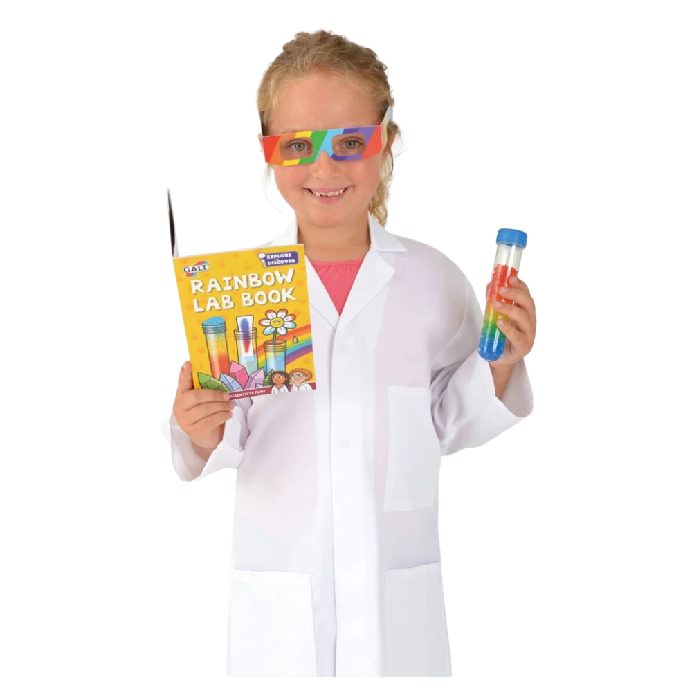 Galt Explore & Discover Lab Science Kit for Kids STEM Experiments Rainbow