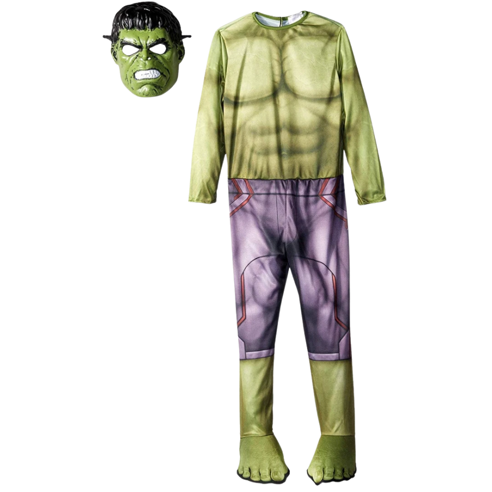 Rubie's Marvel Hulk Childrens Costume Large Size Dress Up Outfit Kids 8+
