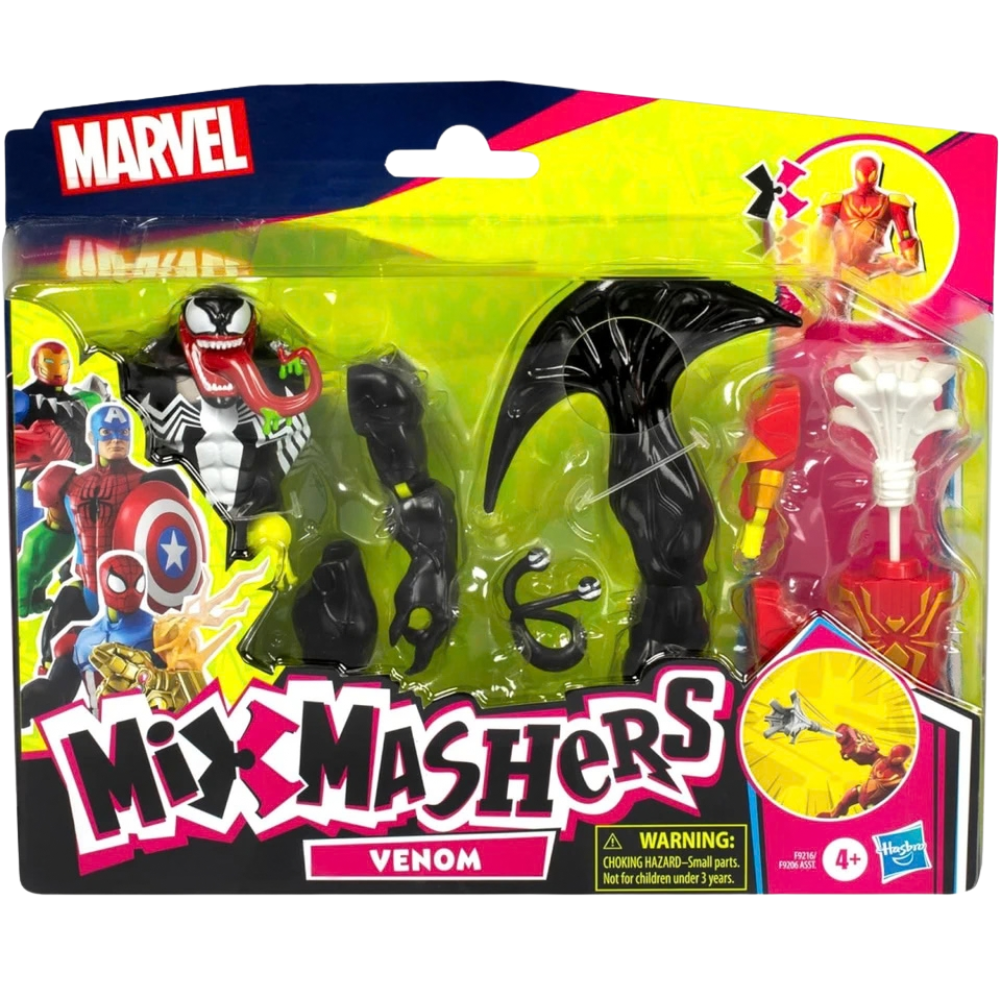 Marvel MixMashers Venom Deluxe Action Figure Mix & Match Superhero Kids Toy 4+