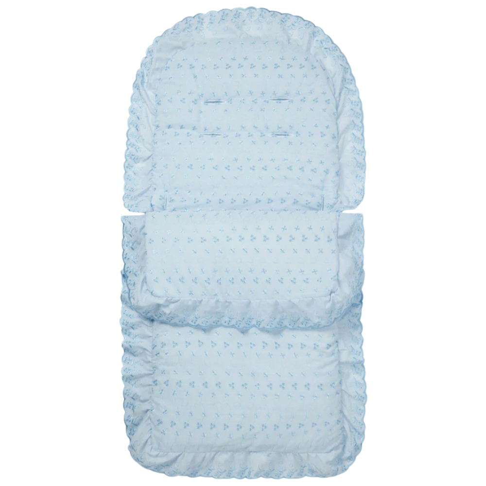 Broderie Anglaise Footmuff Cosy Toes Compatible with Red Kite Baby Pushchair Accessory