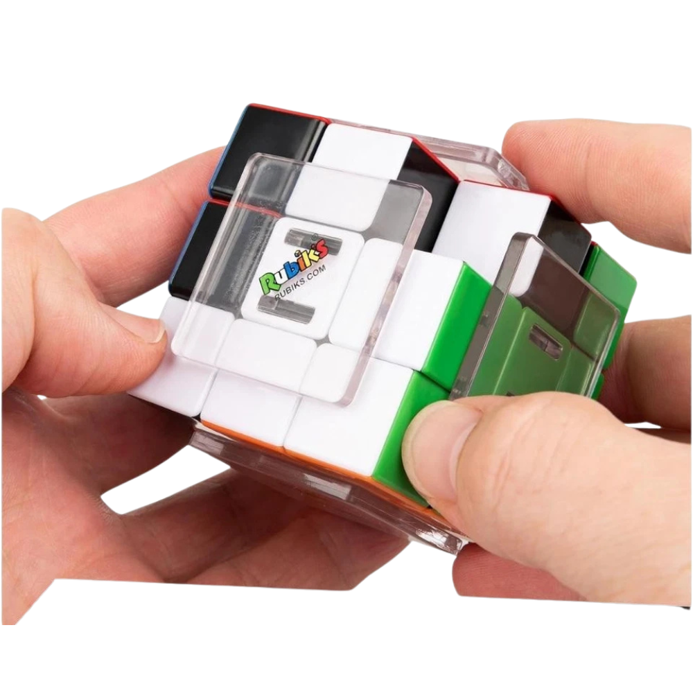 Rubik’s Moving Cube Slide Sliding Puzzle Brain Teaser Fidget Toy for Teens & Adults
