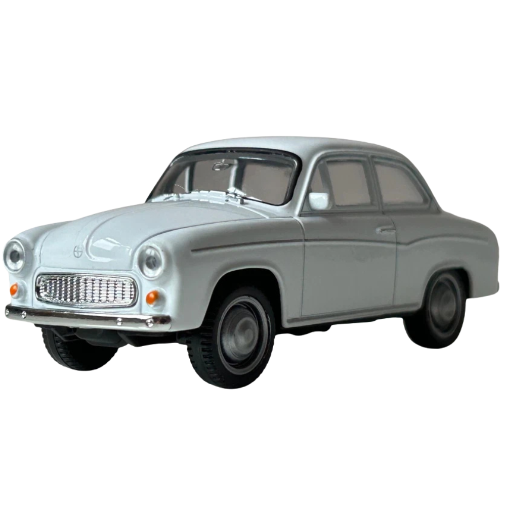 Welly Syrena 105 White Polish Classic Car 1:43 Scale Diecast Model Toy