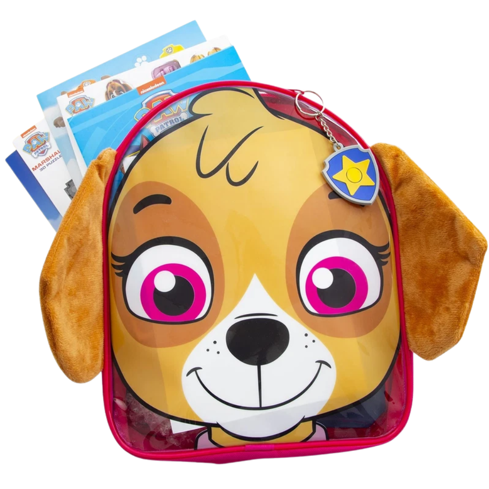 Paw Patrol Skye Activity Backpack for Girls Kids Travel Activity Pack Colouring Crayons 3d Puzzle Gift