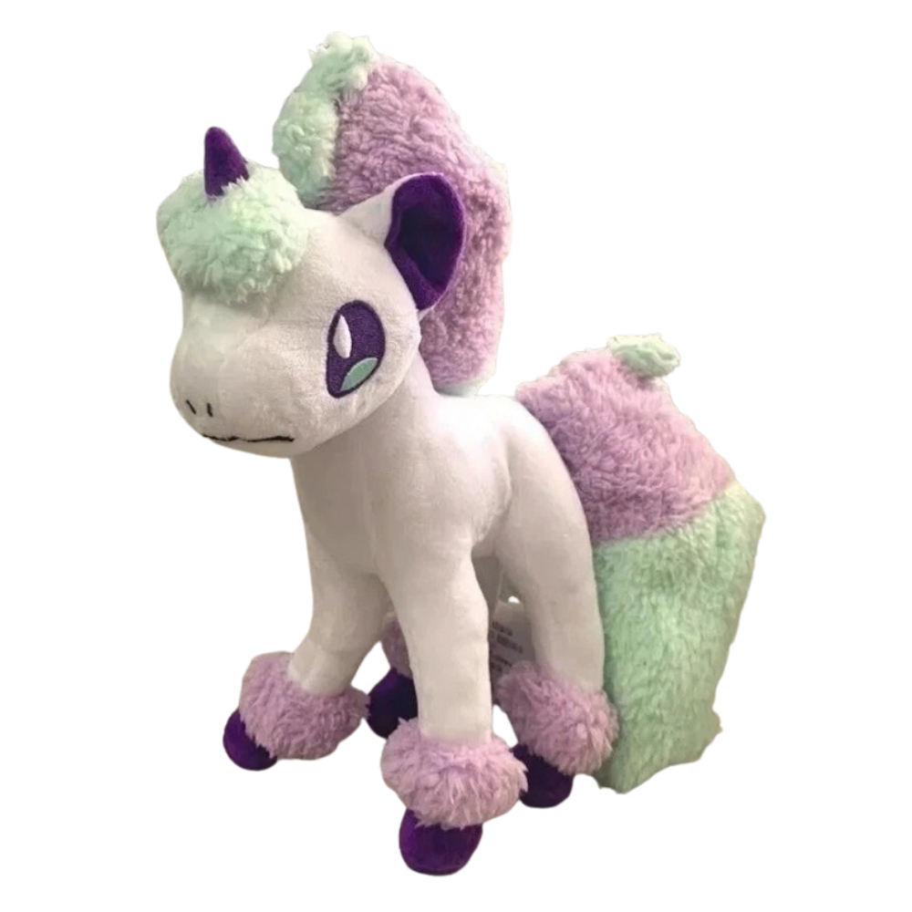 Pokemon Galarian Ponyta Plush Soft Toy Teddy 25cm Cute Character Collectible Kids Gift