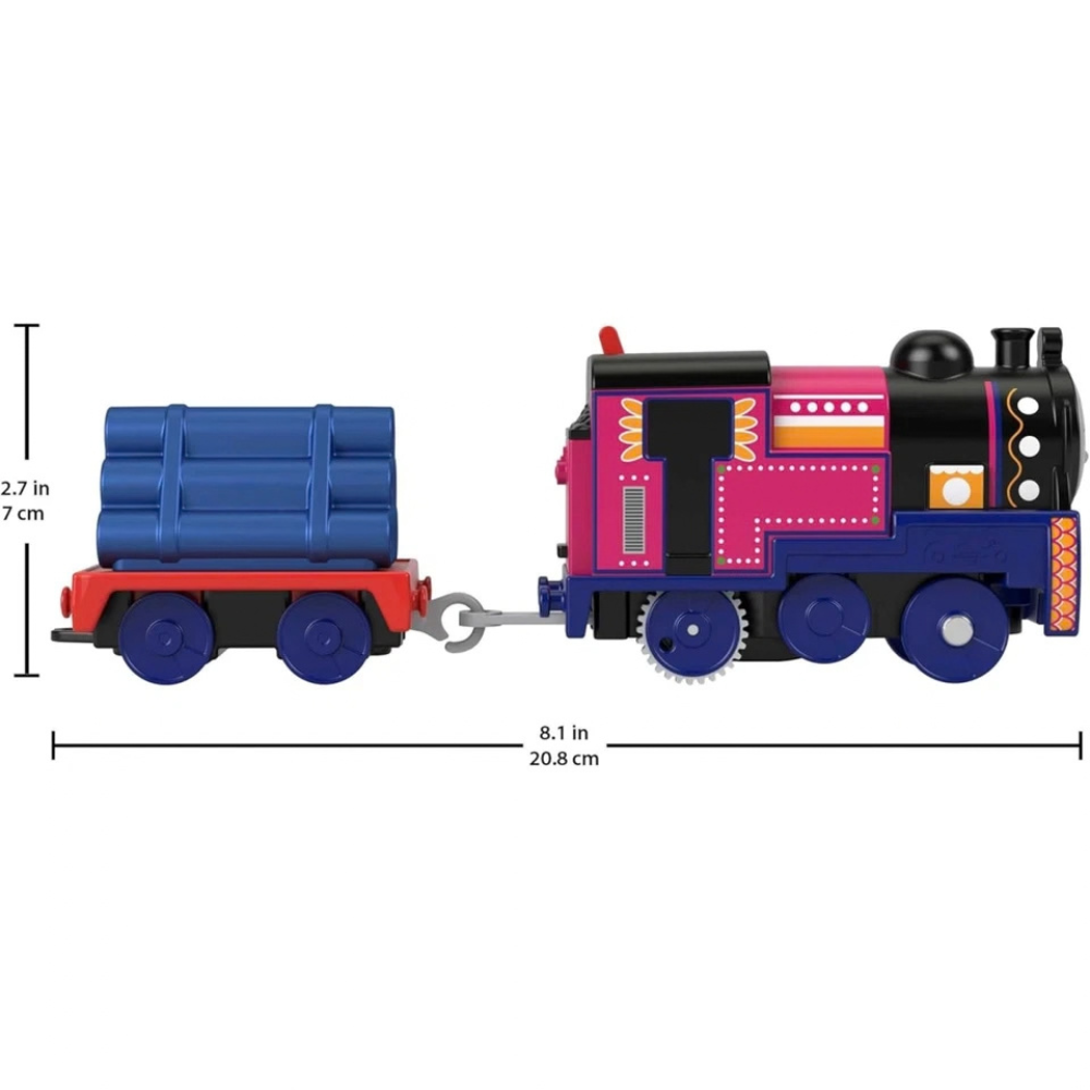 Thomas & Friends Ashima Motorized Train Battery Powered Engine Cargo Car Kids Railway Toy Set