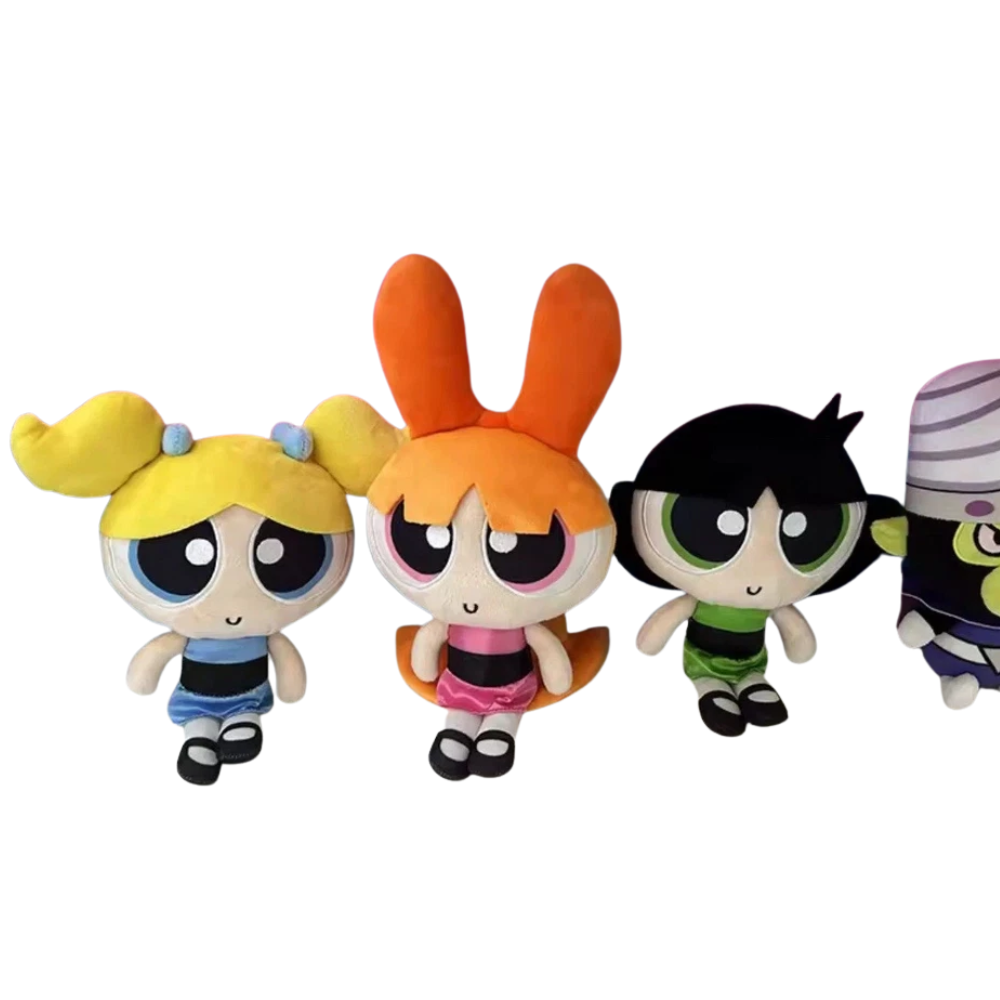 Original Powerpuff Girls Buttercup Cartoon Plush Doll Soft Toy 23cm Brand New Cute Gift