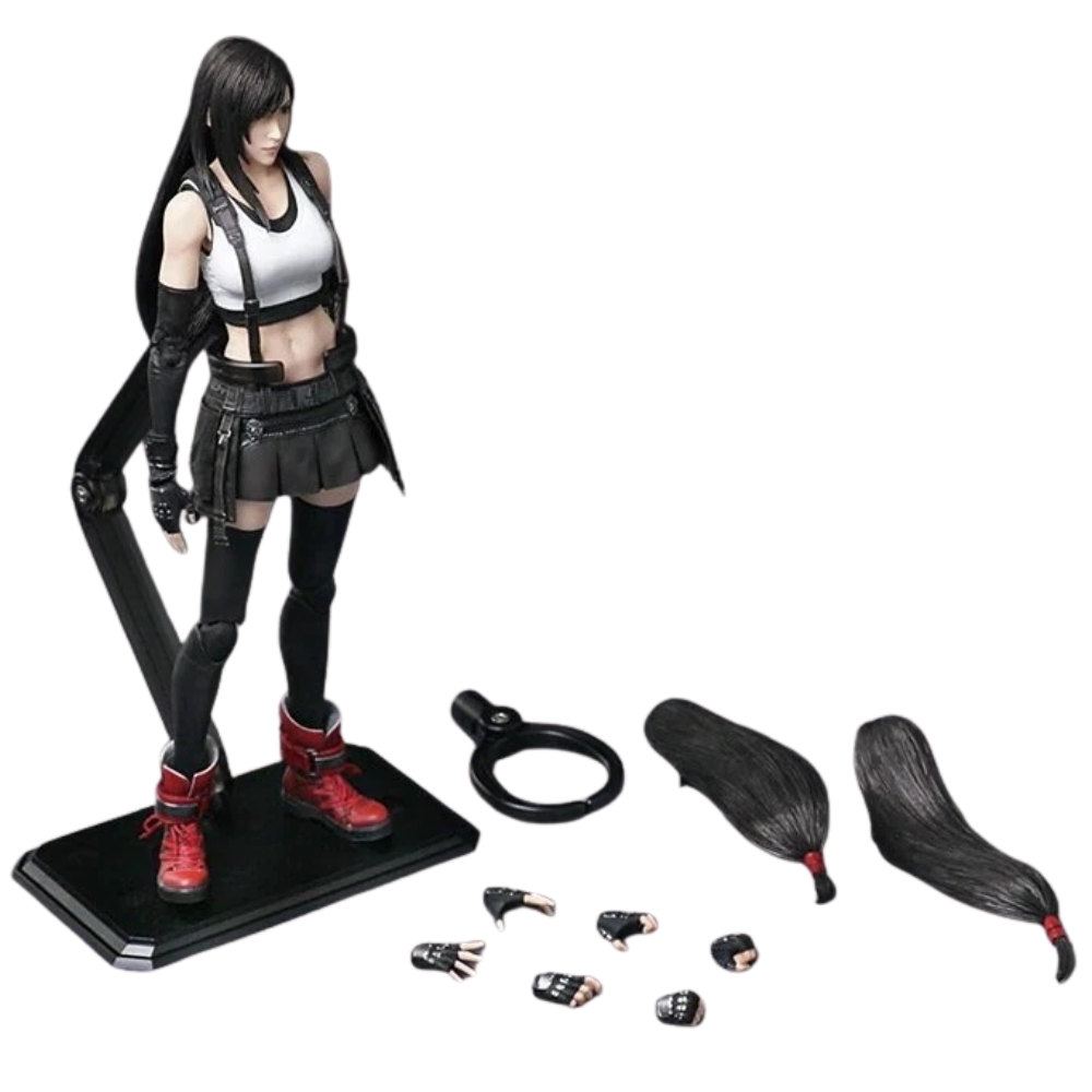 New Play Arts Kai Final Fantasy VII Remake Tifa Lockhart Action Figure Gift Toy