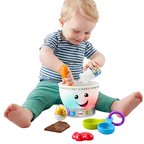 Fisher-Price Laugh & Learn Magic Colour Mixing Bowl Light Sound Learning Toy 6m+
