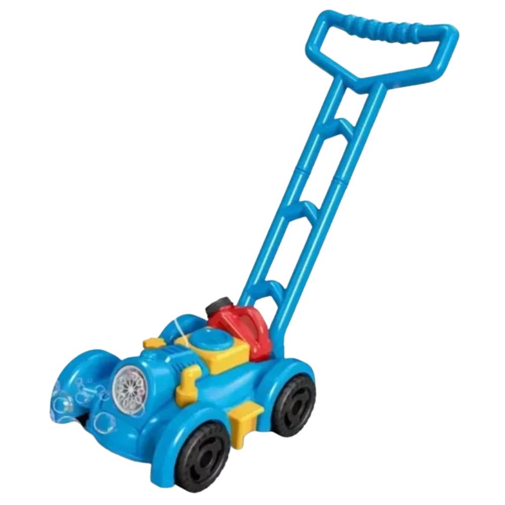 Kids Bubble Mower Automatic Bubble Maker Push Toy Outdoor Garden Playset