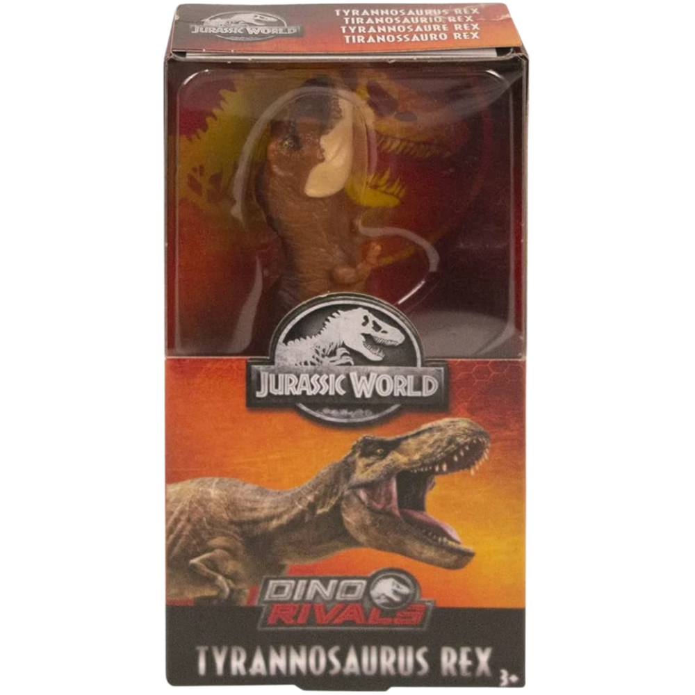 Jurassic World Dino Rivals Tyrannosaurus Rex Action Figure 6 Inch Mattel Dinosaur Toy Ages 3+