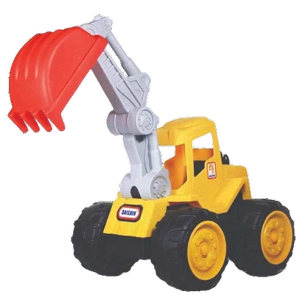 Kids Bulldozer Digger Dumper Truck Toy Push and Go Construction Vehicle