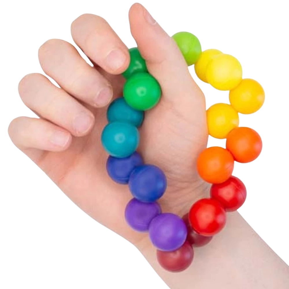 Jumbly Balls Sensory Fidget Toy 20-Piece Tactile Stress Relief Toy for Kids Adults