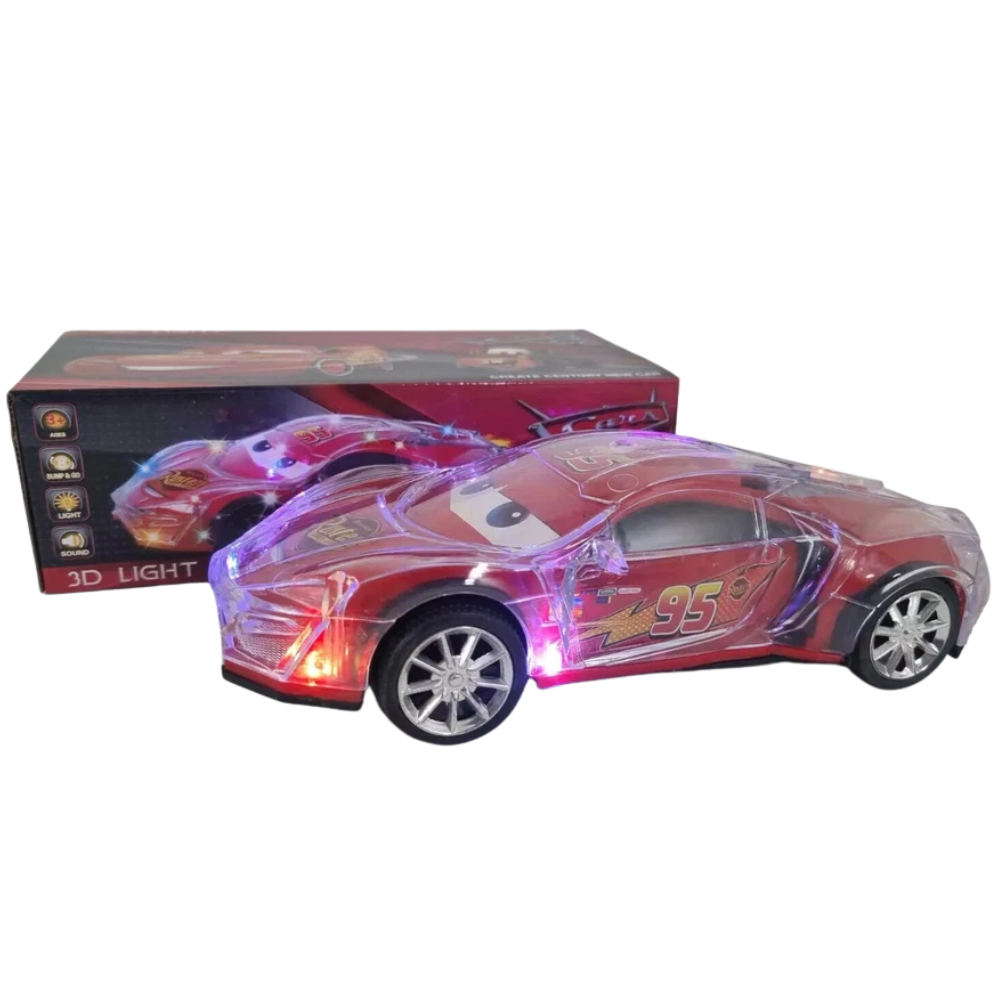 Mcqueen Led Light Music Sensory Toy for Calming Play Special Needs Children Gift