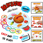Mukbang the Game Randomizer Burger Button Sound Game Funny Family Party Game for Kids