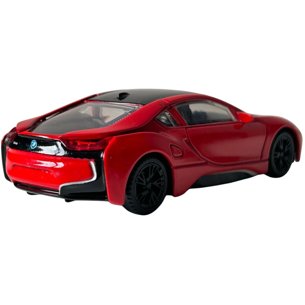 Rastar BMW i8 Diecast Model Car German Sports Car Toy Red