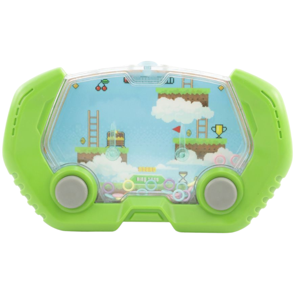 Retro Water Ring Toss Game Handheld Toy Classic Skill Game for Kids & Adults Age 3+