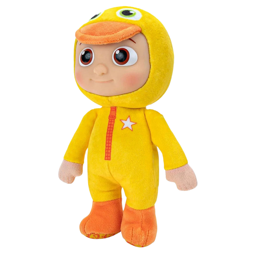 CoComelon Baby JJ Duckie Plush Toy 20cm Soft Teddy – Official Bandai Cuddly Toy for Kids 18M+