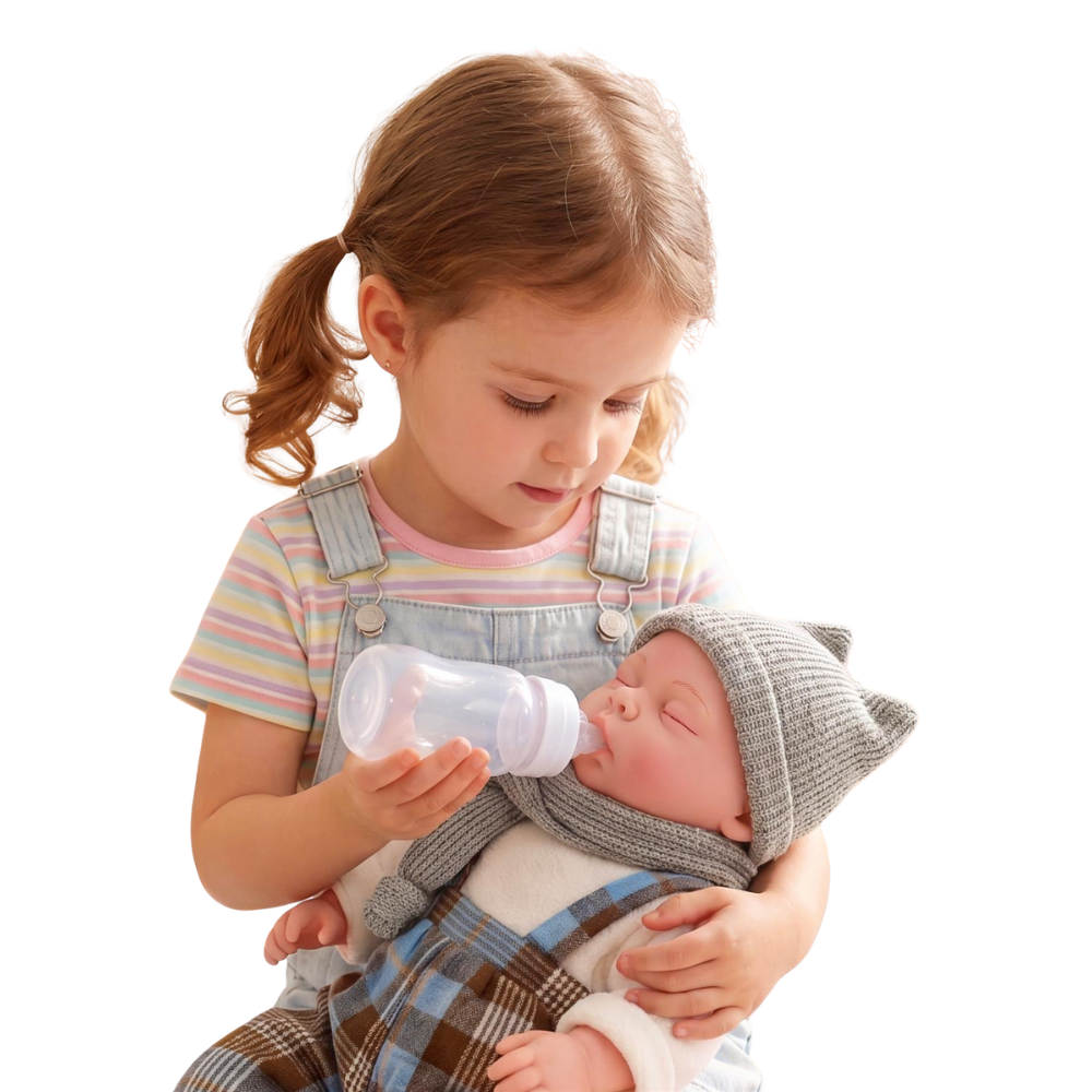 BiBi Doll 18" Soft Body Interactive Baby Doll or 2-Pack Doll Clothes Set Choose