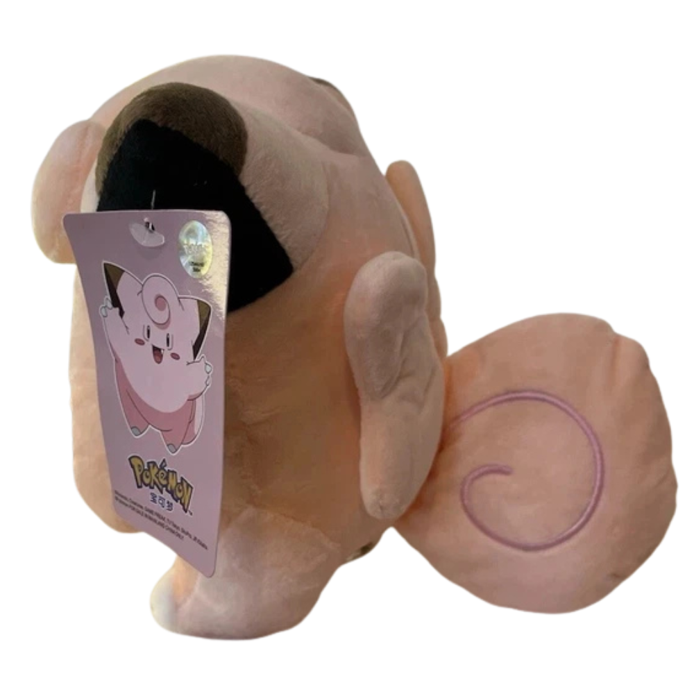 Pokemon Clefairy Plush Soft Toy Teddy 22cm Cute Pink Fairy Character Collectible Kids Gift