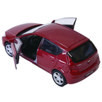 Welly 2009 Hyundai I30 Red Diecast Model Car Korean Family Hatchback Toy 1:34–1:39 Scale
