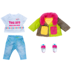 Baby Born Deluxe Colour Coat Set for 43cm Toy Dolls, Dress-Up Outfit for Boys and Girls