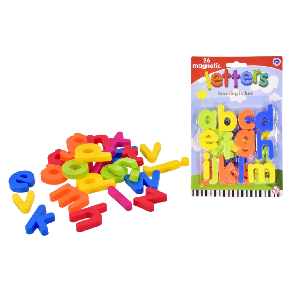 Kandy 26pc Lowercase Magnetic Letters Alphabet Fridge Magnets Kids Learning Toys Age 3+ Uk