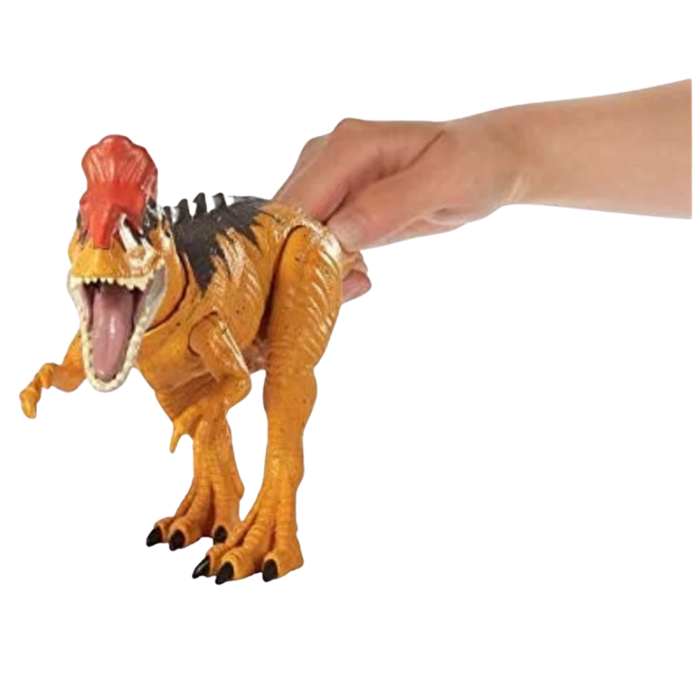 Jurassic World Cryolophosaurus Sound Strike Dinosaur Action Figure – Mattel – Movable Joints & Sound Feature
