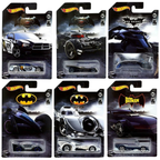Hot Wheels Dc Comics Batman 80th Anniversary Set of 6 1:64 Diecast Collectable Vehicles
