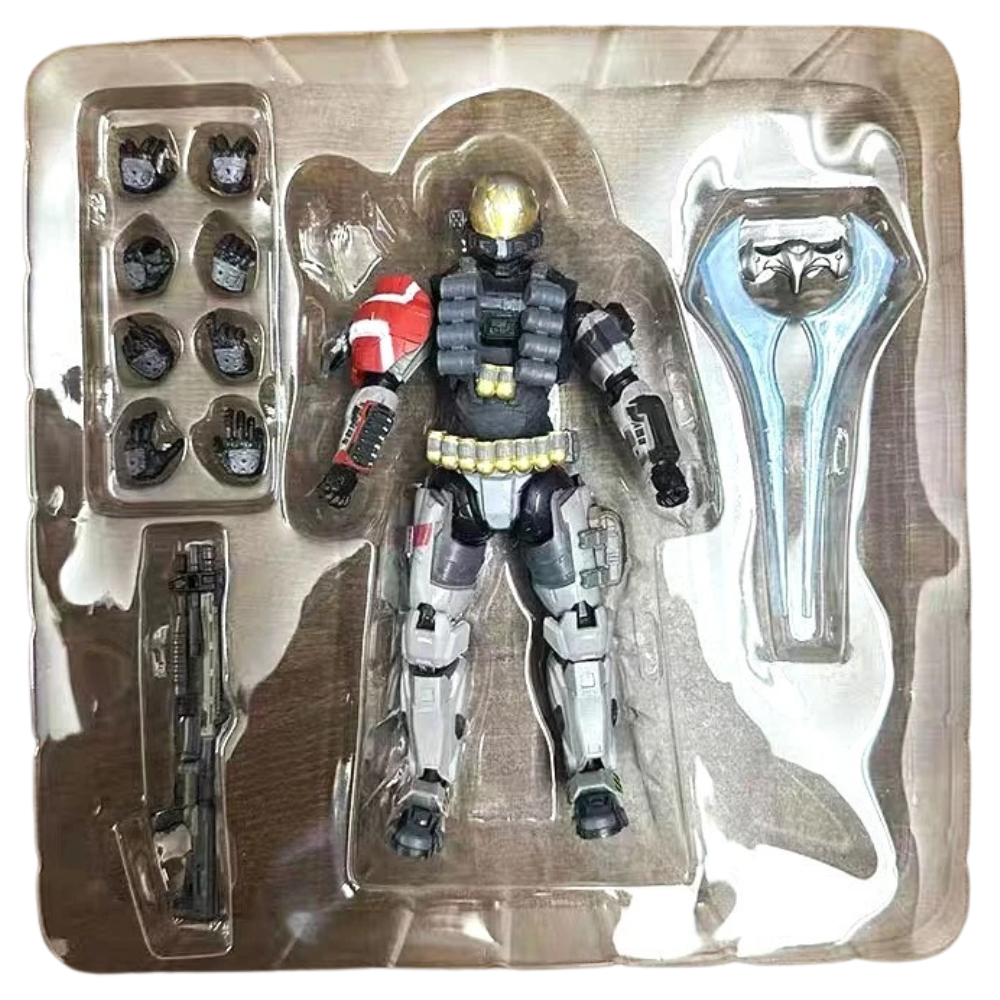 Halo Reach Emile-A239 Noble Four 7" 1/12 Scale Action Figure Gift
