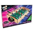 Tabletop Football Game 12 Footballers LED Mini Foosball Table Family Game