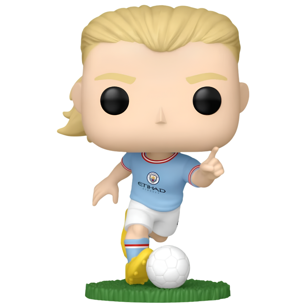 Funko POP Football Manchester City Erling Haaland Collectible Vinyl Figure New Official Fan Gift