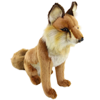 Hansa 27cm Red Fox Plush Soft Toy Wild Animal Teddy Gift 6098 for Nature Lovers Cute Cuddly
