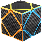 MoYu Skewb Cube Puzzle with Carbon Fibre Design Smooth Turning Magic Cube Toy for Kids Adults