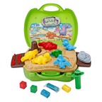 26PCS Dinosaur Dough Play Set for Kids with Moulds, Tools and Portable Storage Case