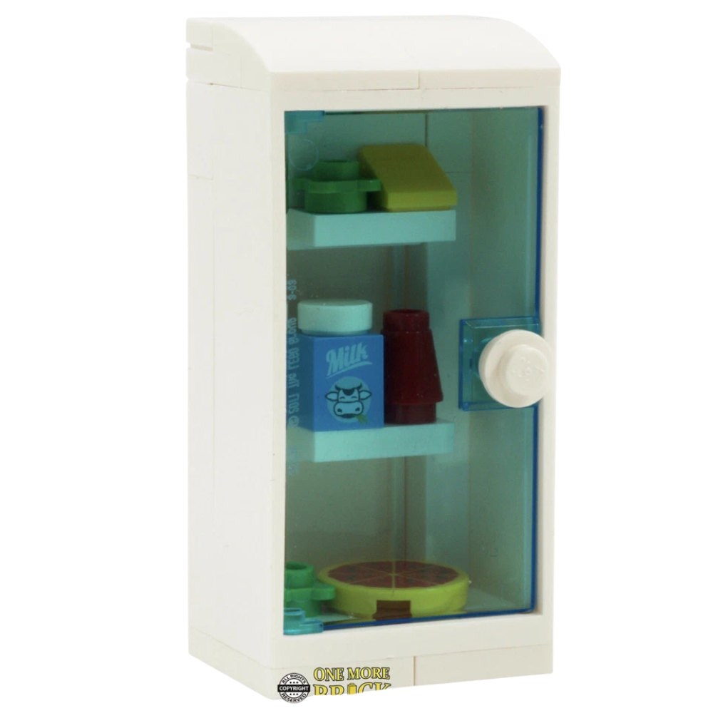 LEGO City Kitchen Fridge with Food Items Pizza Milk Accessories Building Parts