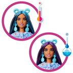 Barbie Cutie Reveal Care Bears Dream Bright Bear Series 2 Doll with 10 Surprises Kids Toy