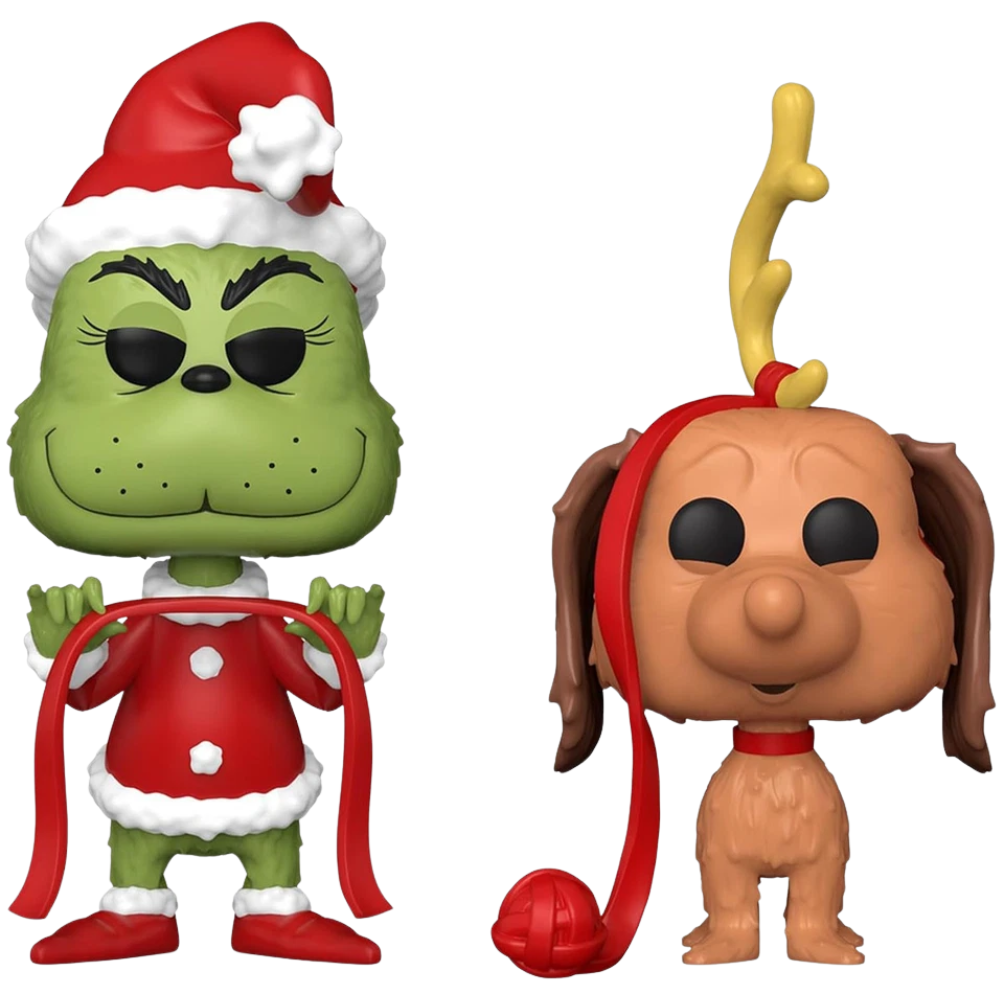 Funko Pop Books How the Grinch Stole Christmas the Grinch & Max 2-Pack Vinyl Figures