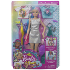 Barbie Fantasy Hair Doll Blonde with 2 Decorated Crowns Tops Hair Extensions Accessories