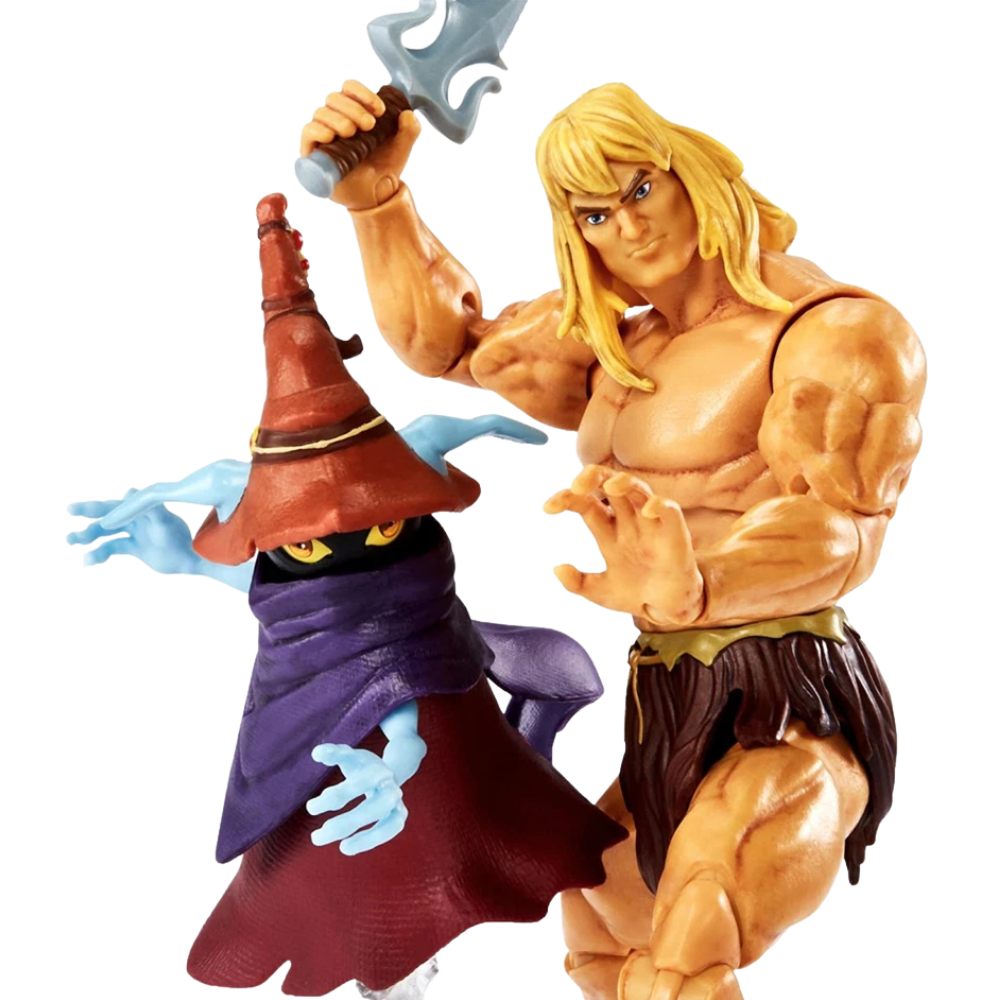 Masters of the Universe Revelation Savage He-Man Action Figure Collectible Toy