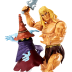 Masters of the Universe Revelation Savage He-Man Action Figure Collectible Toy