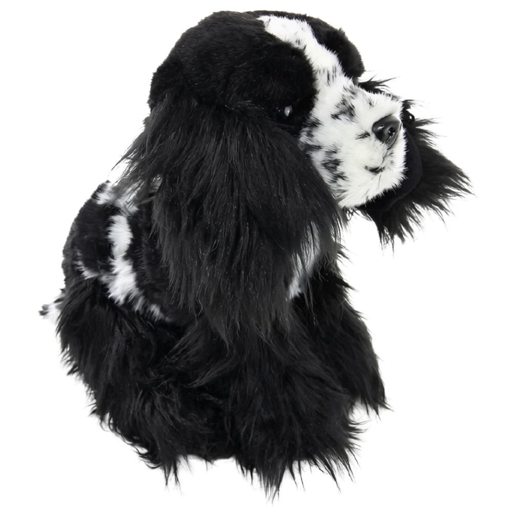 Faithful Friends Roan Cocker Spaniel Plush Soft Toy Dog Blue