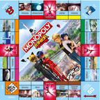 Miraculous Ladybug & Cat Noir Monopoly Junior Board Game Fun Children’s Family Strategy & Money Game