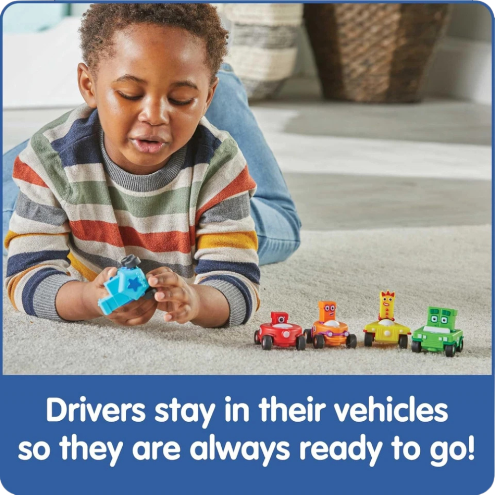 Learning Resources Numberblocks Mini Vehicles 1-5 Stem Counting Toy Set Kids Ages 3+