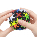 QiYi Gear Ball Cube 3D Puzzle, Spherical Gear Magic Speed Cube Toy for Kids & Adults