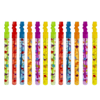 Abeec Dino Bubble Swords 12 Pack Kids Outdoor Party Favors Bubble Toy Set Fun Gift