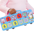 Peppa Pig Peppas 1-2-3 Bus Toddler Learning Toy Counting Numbers Interactive Playset 2+ Fun