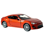 Welly Scion Fr-S Orange Diecast Japanese Sports Car Model Toy 1:34-1:39 Scale Collectible