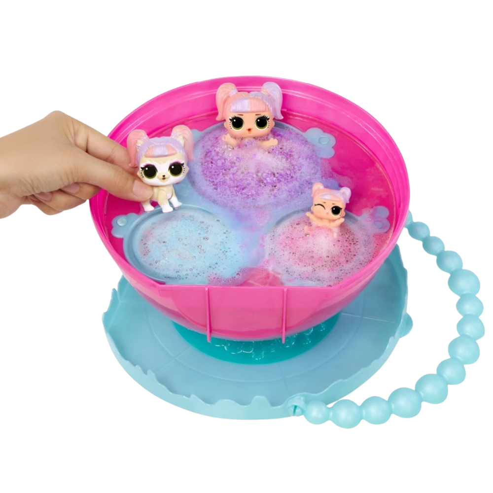 L.o.l. Surprise Bubble Surprise Deluxe Collectible Doll Set with Pet and Baby Sister for Kids